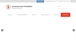 Desktop Screenshot of liverfoundation.org