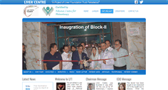 Desktop Screenshot of liverfoundation.pk